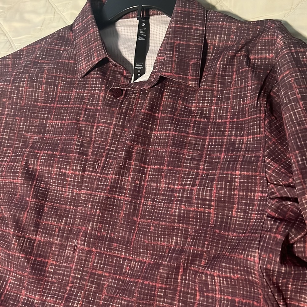 Lululemon XL dress shirt - LS Plum
